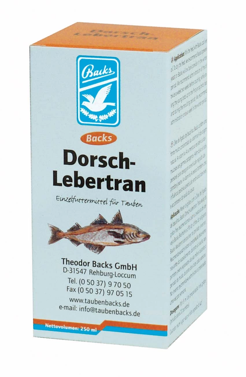 Backs Dorsch-Lebertran 500ml 1 Backs Dorsch-Lebertran 500ml