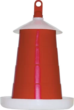 Futterautomat Für Geflügel Rot 6kg