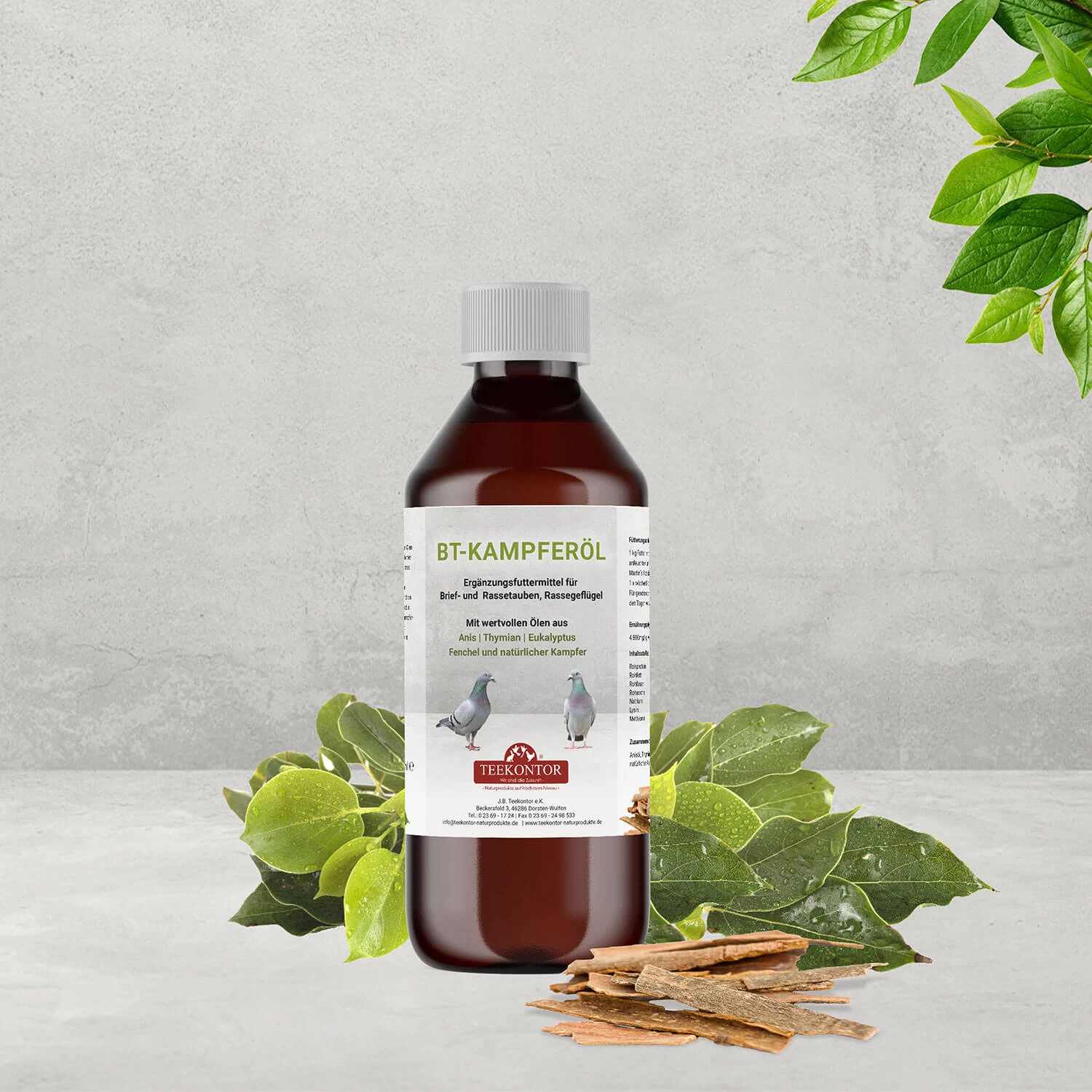 Teekontor BT-Kampferöl 250ml 1 Teekontor BT-Kampferöl 250ml