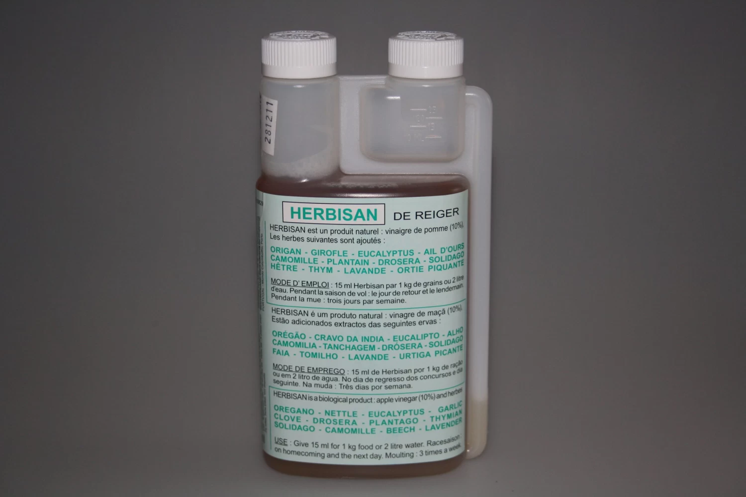 De Reiger Herbisan 500ml 1 De Reiger Herbisan 500ml