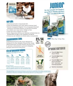 Bewi Dog Junior 12,5kg 7 Bewi Dog Junior 12,5kg -Tierfutter Verkauf juniorzusammenfassung