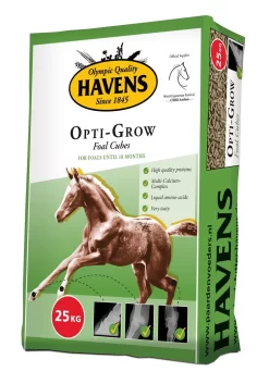 Havens Opti-Grow - Fohlen Aufzucht 25kg -Tierfutter Verkauf opti grow nieuw