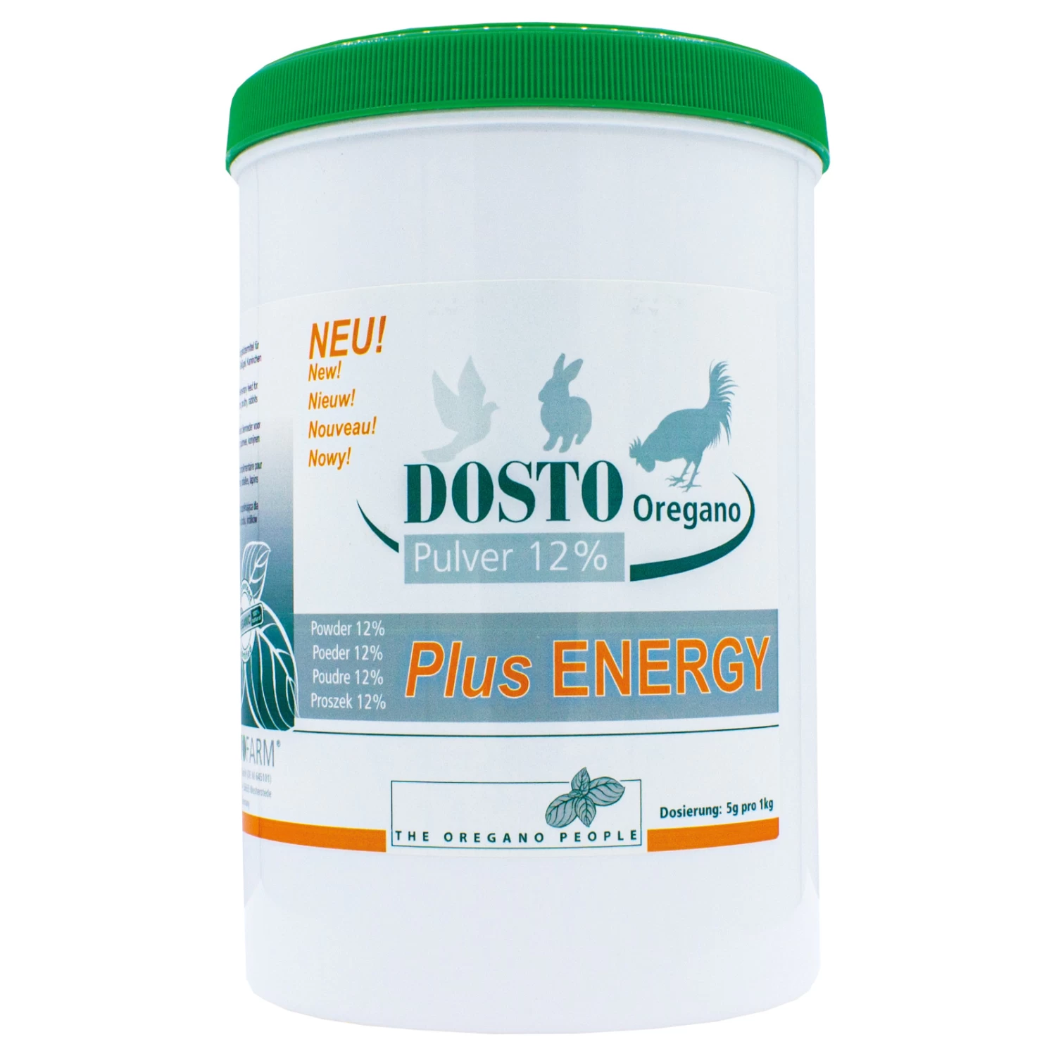 Dosto Oregano Pulver 12% + Plus Energy 500g 1 Dosto Oregano Pulver 12% + Plus Energy 500g
